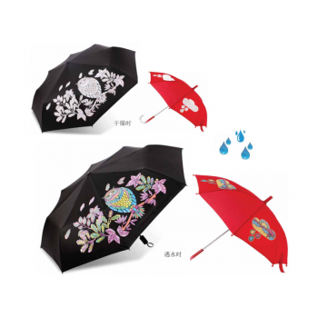 雨伞印花