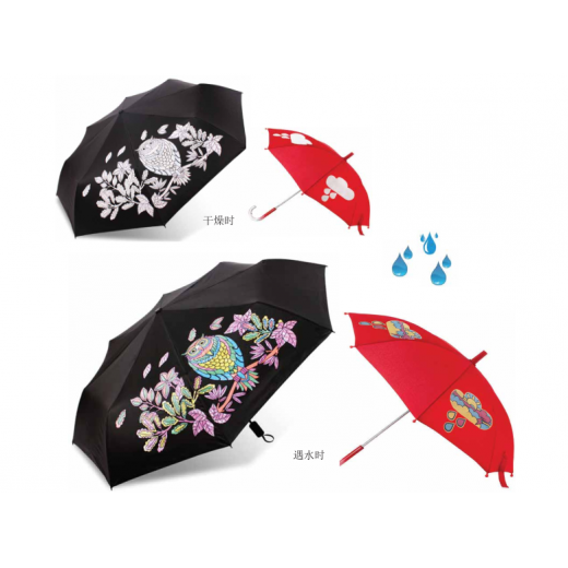 雨伞印花